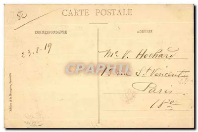 Granville - Algemene uitzicht genomen vanaf de Huguette — Editie A la Ménagers, Granville, n°1 — Achterkant