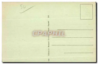Granville — Os Muros — Edição A. Boscard, Granville — Verso