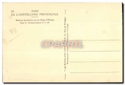 Wyspa Port-Cros (Var) — krajobraz wybrzeża — Paul Bourget (Voyageuses) — Rewers