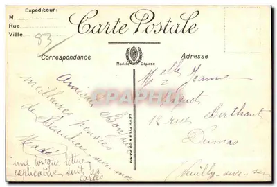 Saint-Raphaël — A Praia dos Corailleurs e as Villas — LL. — n°46 — Verso