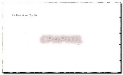 Le Port e seus Yachts — n°288 — Verso