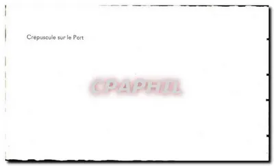 Crepúsculo sobre o Porto — Verso