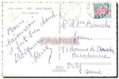 Saint-Tropez — Widok ogólny — Wydawnictwo A&IS - Bregal — Rewers