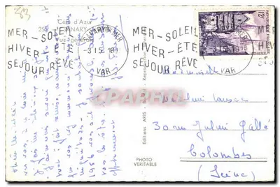 Mer-Soleil — Vista generale — Edizioni Aris — Verso
