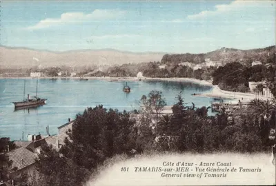 TAMARIS-sur-MER — Vista geral de Tamaris — Costa Azul — editor anônimo, n° 101