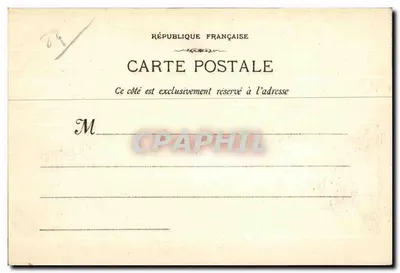 Avignon - Pomnik Reunii Contata z Francją — Fototypia E. Lacour — Marsylia — Rewers