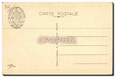 Avignon — Ogród Domsów i Katedra — Wydawnictwo La Cigogne, nr 1117 — Rewers