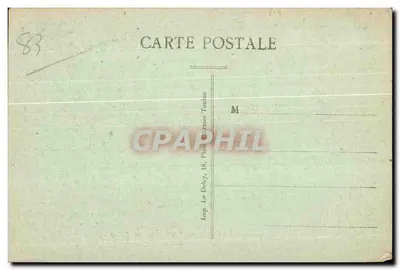 Toulón-Le-Mourillon — Puerto de Refugio — Imp. Le Deley, 18, Plaza D'Armamento Toulón — Reverso