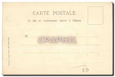 Gruta do Sagrado Coração — Saint-Maur — Toulon — editor A. Berger, Paris — Verso