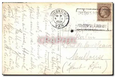 Toulon — Ogólny widok przystani — Wydawnictwo Léon Barra w Toulon, nr 773 — Rewers
