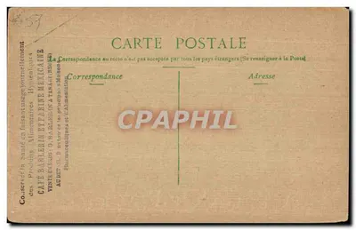 Toulon — Pátio da Liberdade e o Grand-Hôtel — Verso