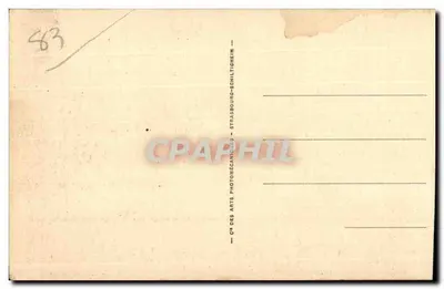 Toulon — Vista dei moli — ADIA 11266 — Verso