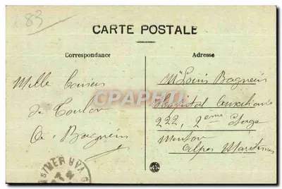 Toulon — Algemene uitzicht van de stad en de haven — De vloot — B. Ç. — Achterkant