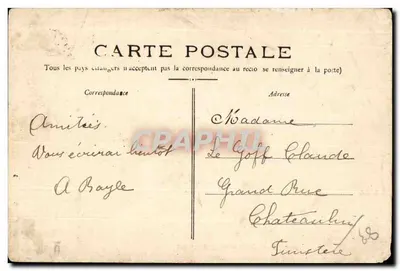 Toulon — Cours Lafayette Le Marché — Éditeur inconnu, n° 116 — Verso