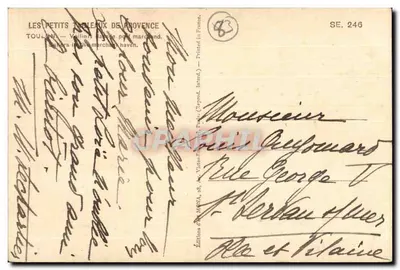 Toulon — Vailliers, port handlowy — Wydawnictwo MONA, nr SE. 246 — Rewers