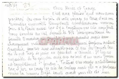 Cap Brun — Szlak Dauvanières — widok doliny Orne — wydawca Avia — Rewers
