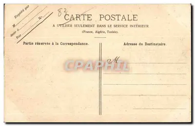 Toulon — Plac Wolności — Aleja Palmy — Cliché Giraud — n°143 — Rewers