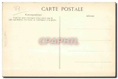 Toulon — Entrée de la Darse Vauban — Wydawca E.D. n° 462 — Rewers