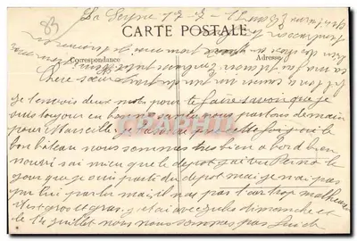 Toulon — Tuin van de Stad — Beeld van Pierre Puget door Injalbert — Uitgever E-D, n° 201 — Achterkant