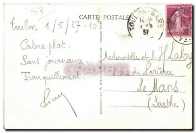 Toulon — Port i Farçon — Wyd. B. S. — Rewers