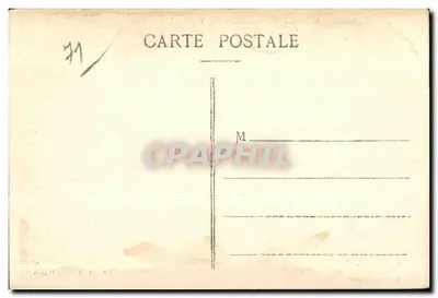Digoin — O Hotel de Ville. A Igreja — Edit. A. Brossut, Digoin — Verso