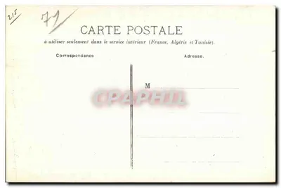 Cluny — Casa romana, via Lamartine — M.P. — Verso