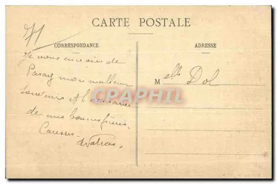 La Clayette (S.-et-L.) — L'Étang, les Promenades et le Château (n° 4) — Photo Bonfry, Reuves — Rewers
