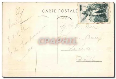 Milly-Lamartine — Le Monsard — Pamiętka z Lamartine — Rewers
