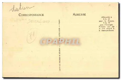 Zamek Mont-d'Arnaud — Front główna — Adèle Poperne, n°71 — Rewers