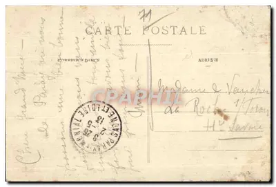 PARAY-le-MONIAL — La Bourbince — Éditeur Vve Brago — Rückseite