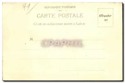 Mâcon, portret Lamartine — wydawca: Phot. Ménard — Rewers