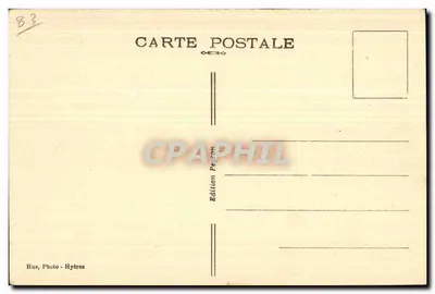Hyères — Hotele Costebelle — Aleja Królowej Wiktorii — Wydawca Hue, n°83 — Rewers