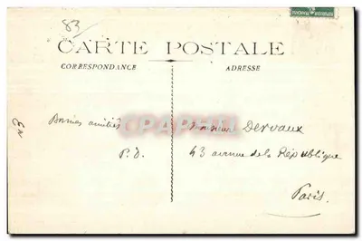 Toulon - Le Mourillon - Widok ogólny — Wyd. E.P. Toulon, nr 42 — Rewers