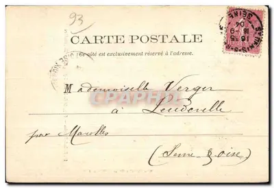 Saint-Denis — Cripta da Basílica. Capela fúnebre — F. Poudrebat, Paris, n°16 — Verso