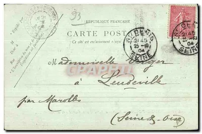 A ABBADIA DE SÃO DÊNIS — Túmulo de Henrique II e de Catarina de Médicis — LL. — Verso