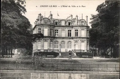 Choisy-le-Roi — O Hotel de Ville e o Parque — Editor EID, n°2