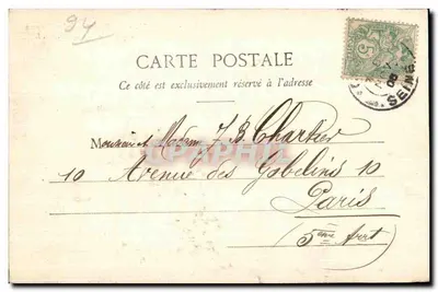 O Moinho queimado em Créteil — A Curva da Marne — G. L. n°41 — Verso