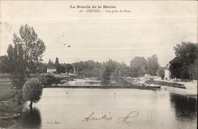 A Curva da Marne — Vista do Ponte — G. I., Paris, n°28
