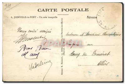 Joinville-le-Pont — Cisza kąta — Gaby — Rewers