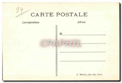 The Banks of the Marne — JOINVILLE-le-PONT — The Dam — E.M. — n° 1528 — Back