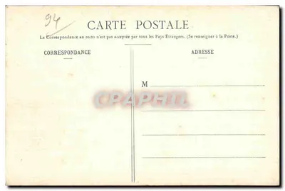 Joinville-le-Pont — Plac i most — G.I. nr 1537 — Rewers