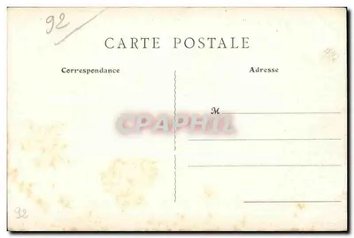 A Rosaleda de l'Hay (Senha) — vista do jardim com avenida sob um treliçado de rosas — B. F., Paris, n°44 — Verso