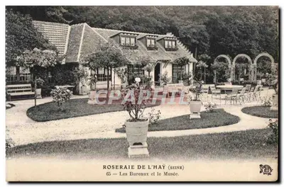 Roseraie de l'Hay (Seine) — Os Escritórios e o Museu — n°65