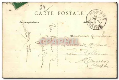 Nogent-sur-Marne — Le Pont et la Pointe de l'Île des Loups — E. Faciolle, photo.-édit., Le Perreux — Verso