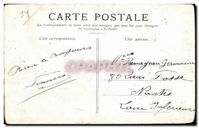 La Marne — St-Maur. Widok z mostu w Créteil. — Rewers