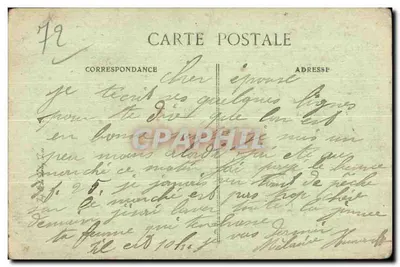 Familiés du May — Wydawca E.D. — N° 72 — Rewers
