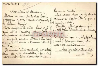 Le Mans — Gedenkmonument voor de Soldaten van de Eerste Wereldoorlog 1914-18 — Stat. M. Auban, Arch. Pior — Achterkant