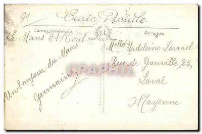 Le Mans — Perspektywa tunelu — LL. — n°70 — Rewers