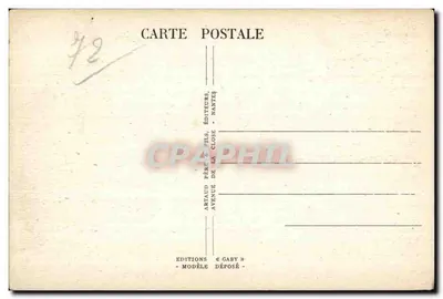 Le Mans (Sarthe) - O antigo Ponte do Moulin — Saby, n° 142 — Verso