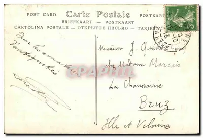 Le Mans — Dom Adama i Ewy — Le Journaux Edit., Le Mans — Rewers